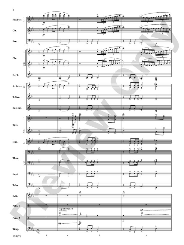 Pacific Crest – Concert Band Conductor Score & Parts (Digital Download)
