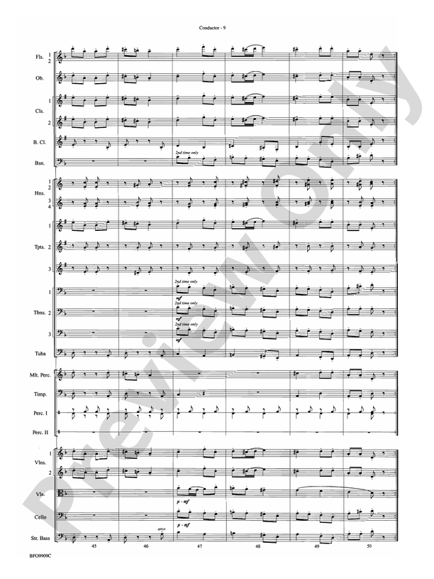 Carmen Suite – Ful Orchestra Conductor Score & Parts (Digital Download)