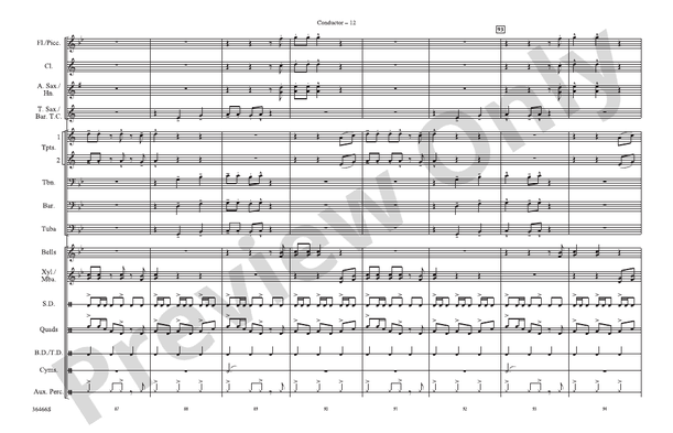 World of Warcraft, Part II – Marching Band Conductor Score & Parts (Digital Download)