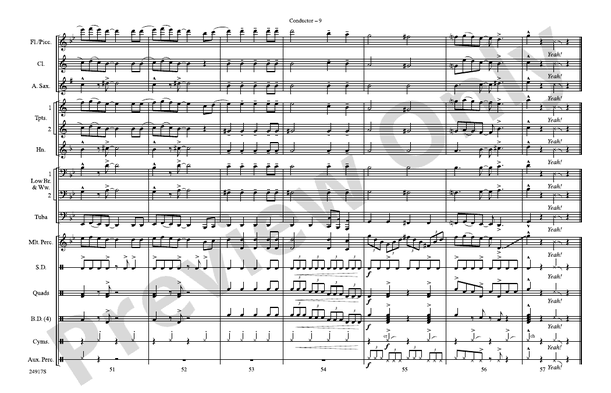 Remains of the Day (from Corpse Bride) – Marching Band Conductor Score & Parts (Digital Download)