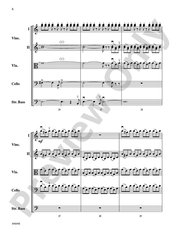 American Salute - String Orchestra Conductor Score & Parts (Digital Download)