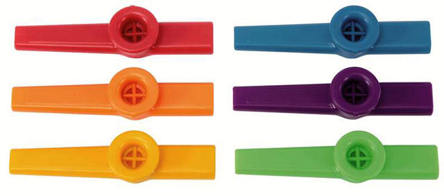 Kazoo - Maxtone Single Coloured Plastic Kazoo