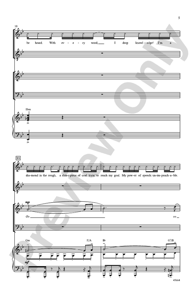 My Shot – SAB Choral Octavo (Digital Download)
