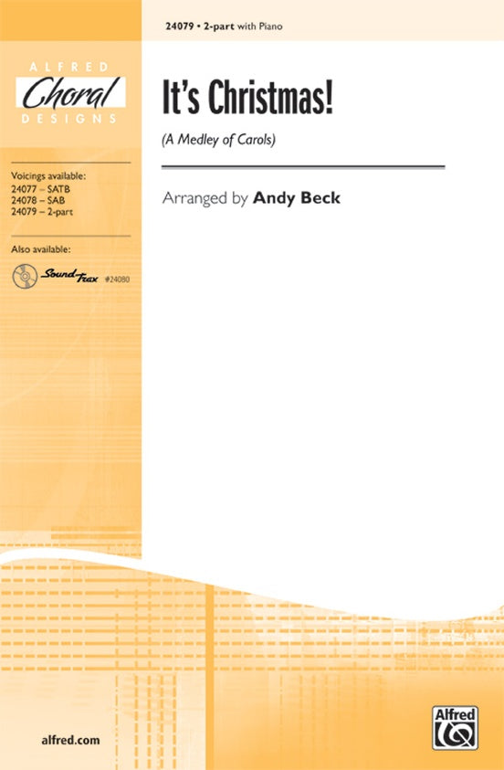 It's Christmas! (A Medley of Carols) – 2-Part Choral Octavo - Digital Sheet Music Download (Digital Download)
