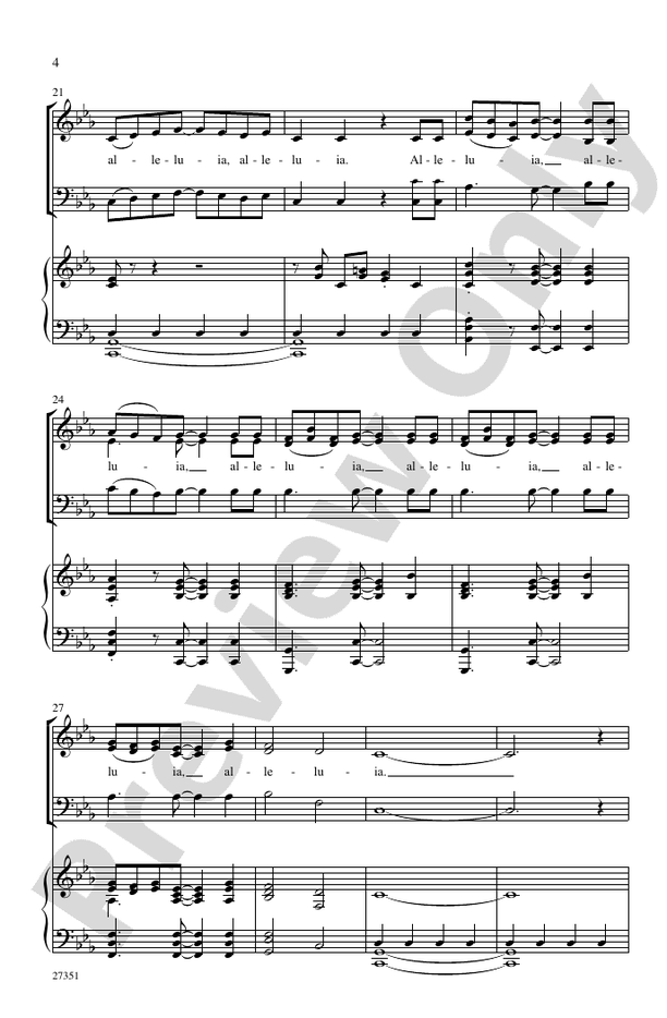Alleluia for Our Time - SAB Choral Octavo (Digital Download)