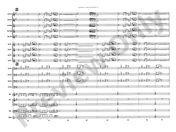 Channel One Suite (Grade 4) - Jazz Ensemble Conductor Score & Parts (Digital Download)