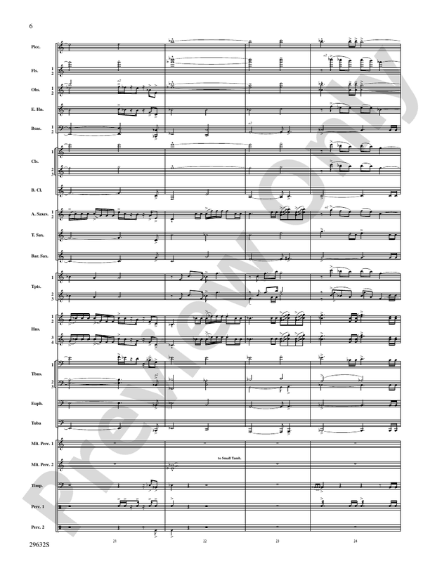 Silverado - Concert Band Conductor Score & Parts (Digital Download)