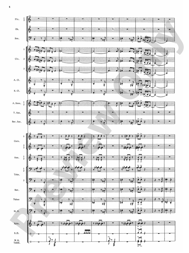 Kaleidoscope - Concert Band Conductor Score & Parts (Digital Download)