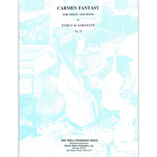 Sarasate - Carmen Fantasy Op25 - Violin/Piano Accompaniment Masters Music W7308