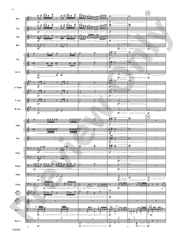 Eternal Flame – Concert Band Conductor Score & Parts (Digital Download)