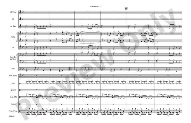 El Gato Caliente – Marching Band Conductor Score & Parts (Digital Download)