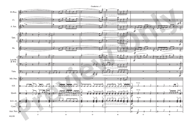 Rockin' Down the Highway – Marching Band Conductor Score & Parts (Digital Download)