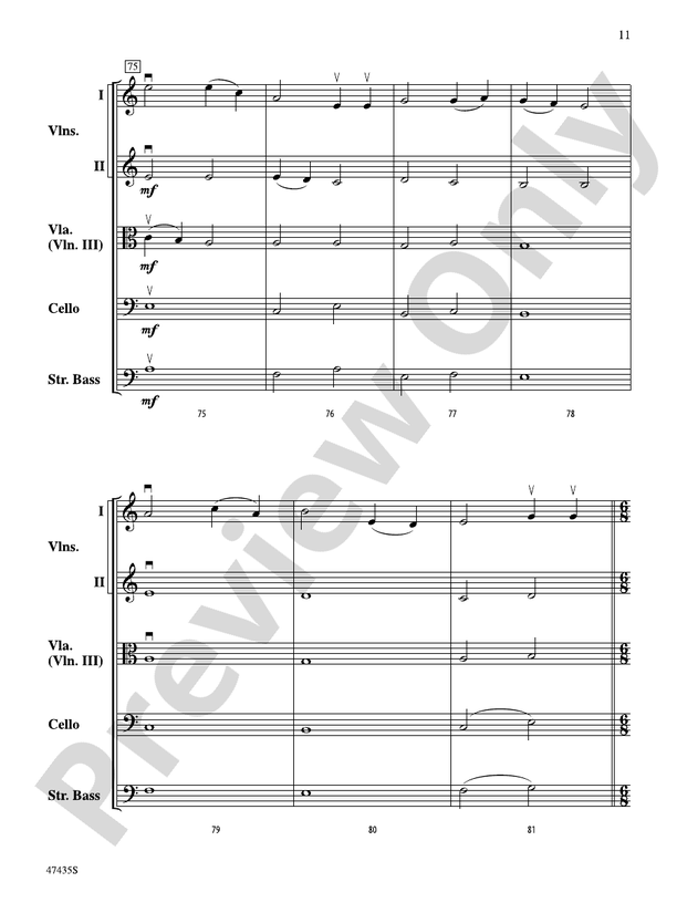 Christmas in the Mountains - String Orchestra Conductor Score & Parts (Digital Download)