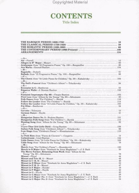 Easy Piano Classics - BASTIEN WP42