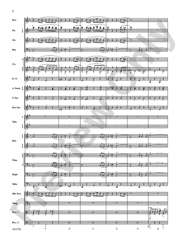 Gershwin by George! - Concert Band Conductor Score & Parts (Digital Download)