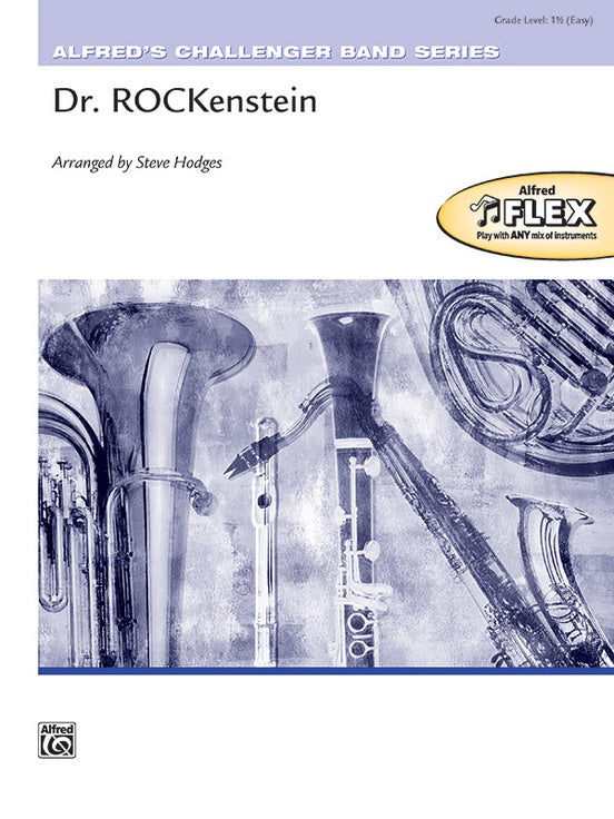 Dr. ROCKenstein (Flexible Arrangement) - Concert Band Conductor Score & Parts (Digital Download)