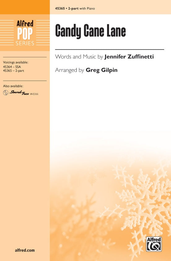 Candy Cane Lane – 2-Part Choral Octavo (Digital Download)