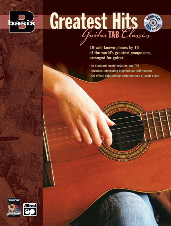 BASIX GREATEST HITS GUITAR TAB CLASSICS BK/CD