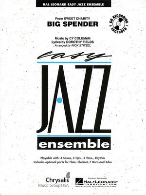Cy Coleman: Big Spender (Sweet Charity) - Cy Coleman|Dorothy Fields - Rick Stitzel Hal Leonard Score/Parts/CD