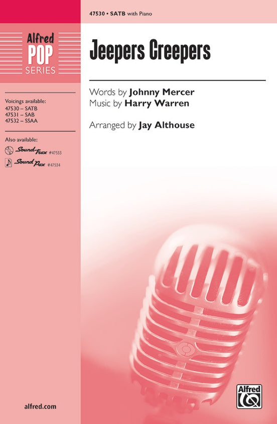 Jeepers Creepers – SATB Choral Octavo (Digital Download)