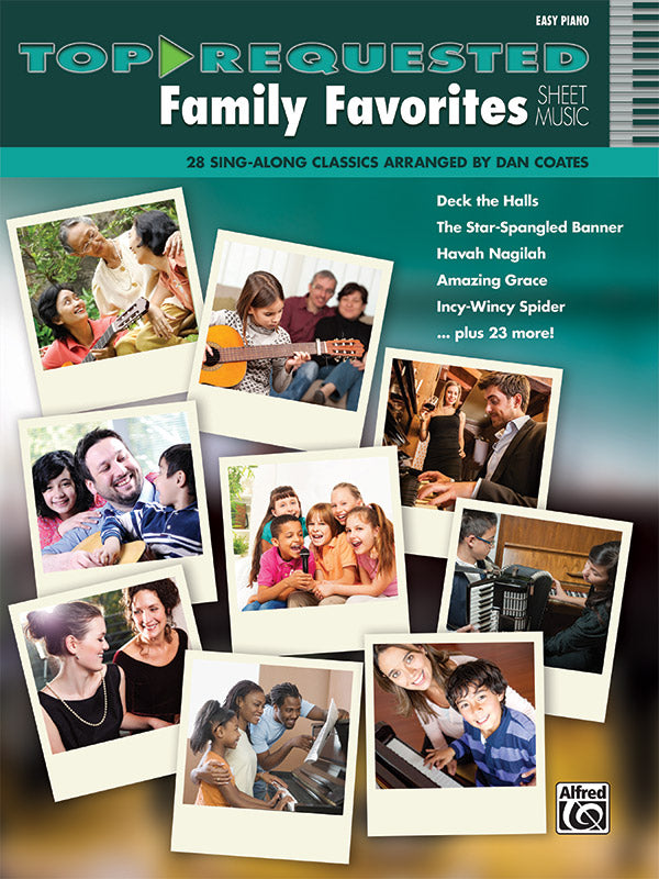 Top-Requested Family Favorites Sheet Music EP