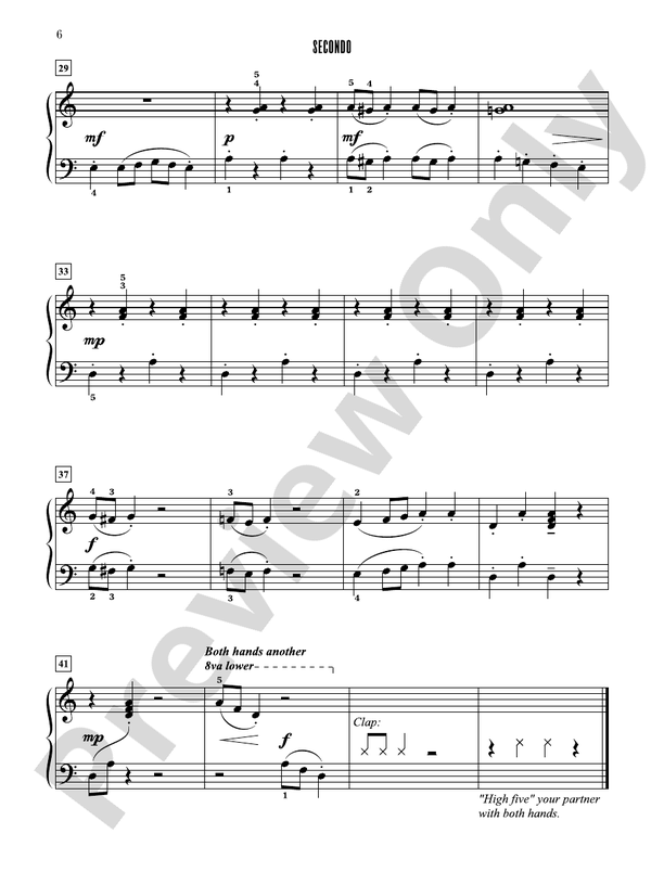 Contest Winners for Two, Book 2: 7 Original Piano Duets from the Alfred, Belwin, and Myklas Libraries - 1 Piano, 4 Hands (Digital Download)