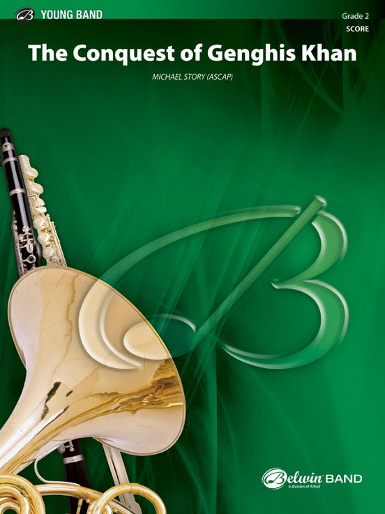 The Conquest of Genghis Khan - Concert Band Conductor Score & Parts (Digital Download)