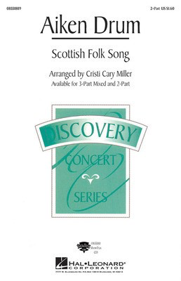 Aiken Drum - 3-Part Mixed Cristi Cary Miller Hal Leonard Choral Score Octavo