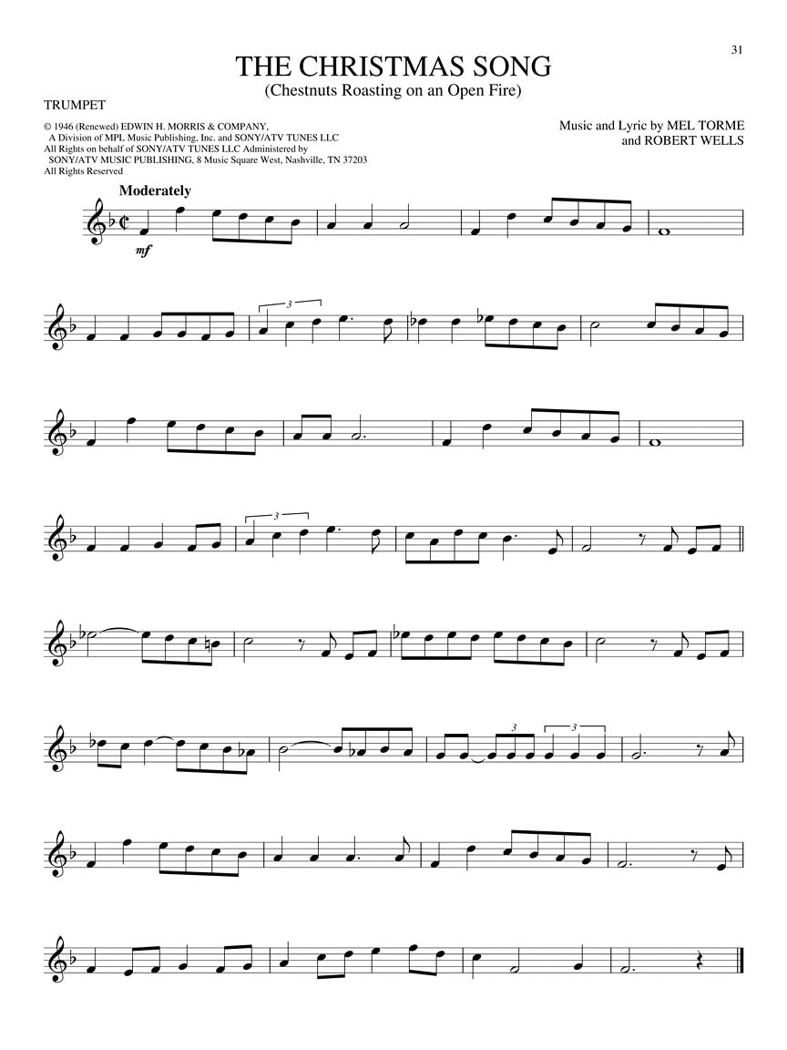 Big Book of Christmas Songs for Trumpet - Hal Leonard