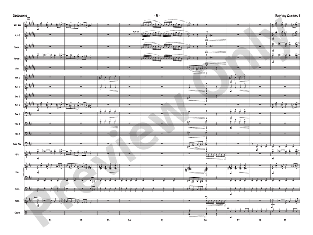 Hunting Wabbits 3 (Get Off My Lawn) – Jazz Ensemble Conductor Score & Parts (Digital Download)