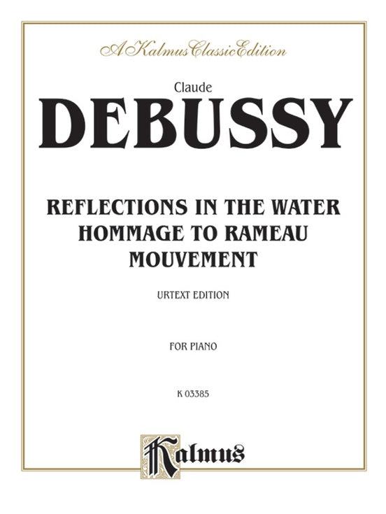 Debussy - Reflets Dans L'eau - Piano Solo (Digital Download)