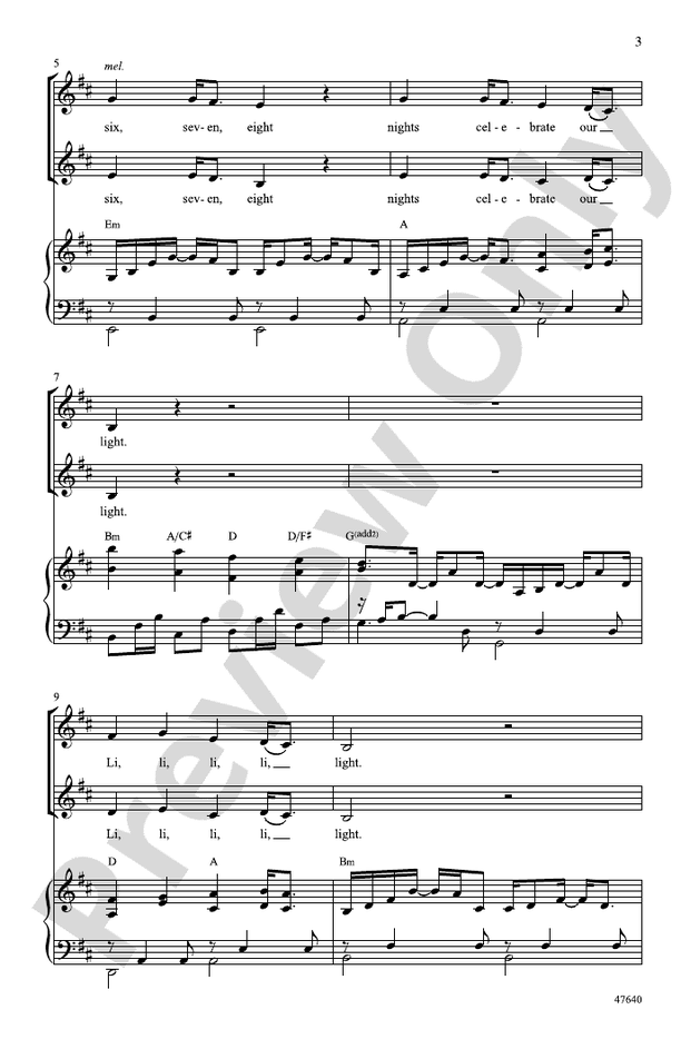 Light – 2-Part Choral Octavo (Digital Download)