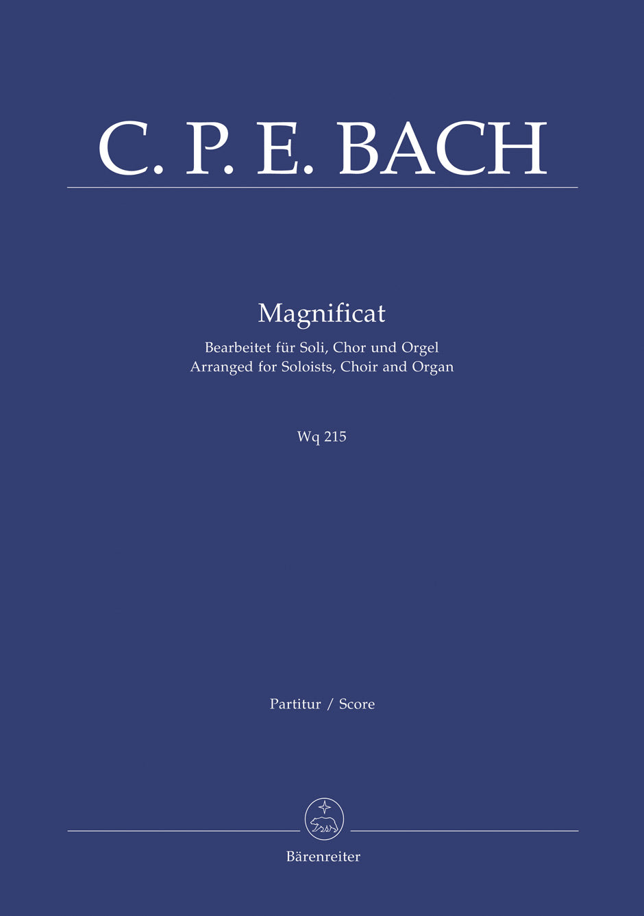 MAGNIFICAT WQ215 SATB/ORGAN VOCAL SC