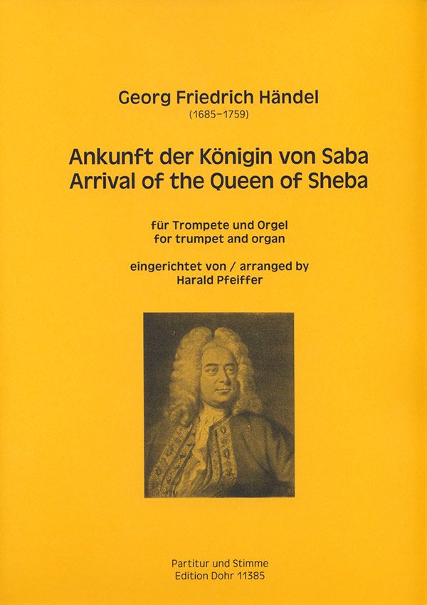 ARRIVAL OF THE QUEEN OF SHEBA - TRUMPET AND ORGAN - HANDEL - DOHR