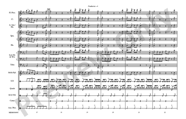 Le Freak – Marching Band Conductor Score & Parts (Digital Download)