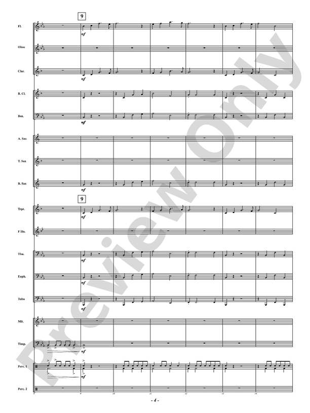 Cosmic Voyage - Concert Band Conductor Score & Parts (Digital Download)
