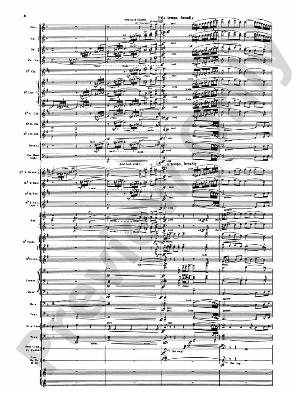 Armenian Dances, Part I - Concert Band Conductor Score & Parts (Digital Download)