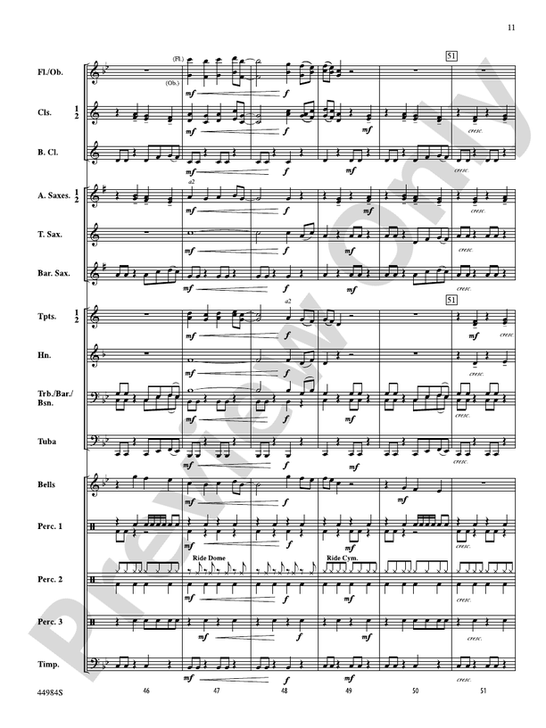 Power Surge - Concert Band Conductor Score & Parts (Digital Download)