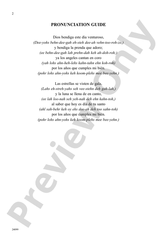 El Dia de Tu Santo (The Day of Your Glory) – SATB Choral Octavo (Digital Download)