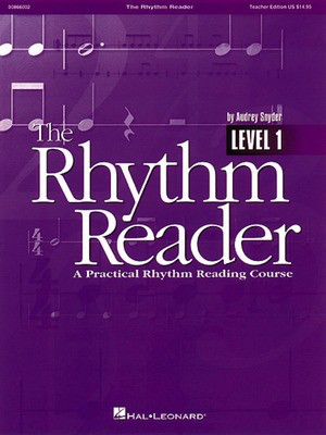 The Rhythm Reader - Reproducible Pak - Audrey Snyder - Hal Leonard Teacher Edition (with reproducible singer pages)