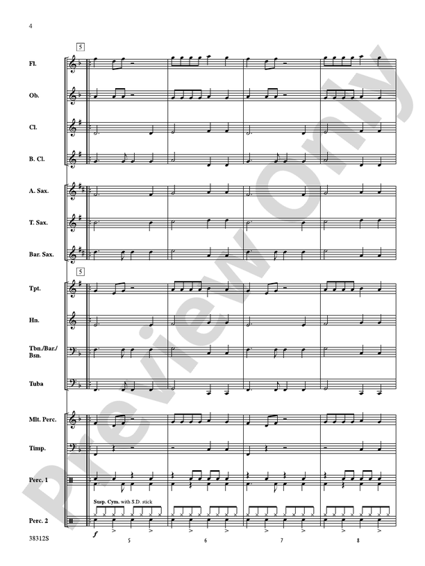 Little Shop of Horrors - Concert Band Conductor Score & Parts (Digital Download)