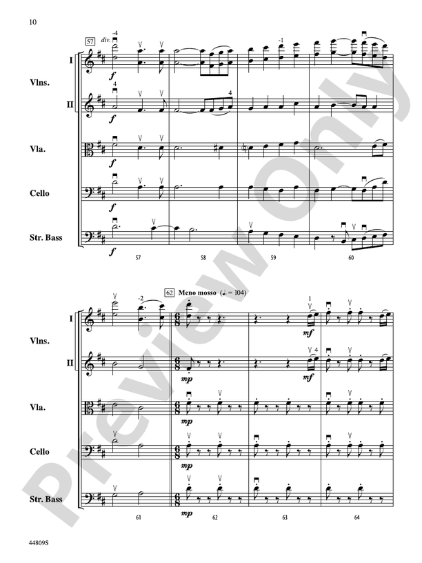 Overtures! - String Orchestra Conductor Score & Parts (Digital Download)