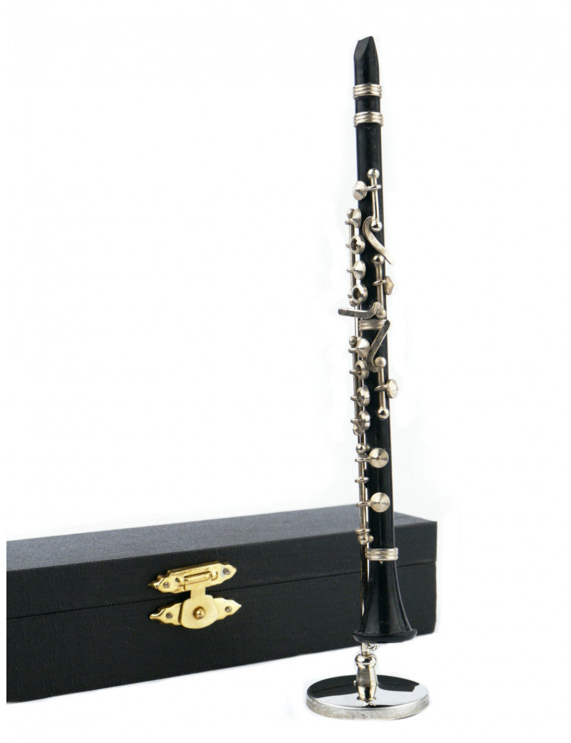 Mini Clarinet Black with Stand in Black Case