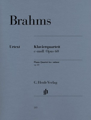 Piano Quartet in C minor Op 60 Score/Parts