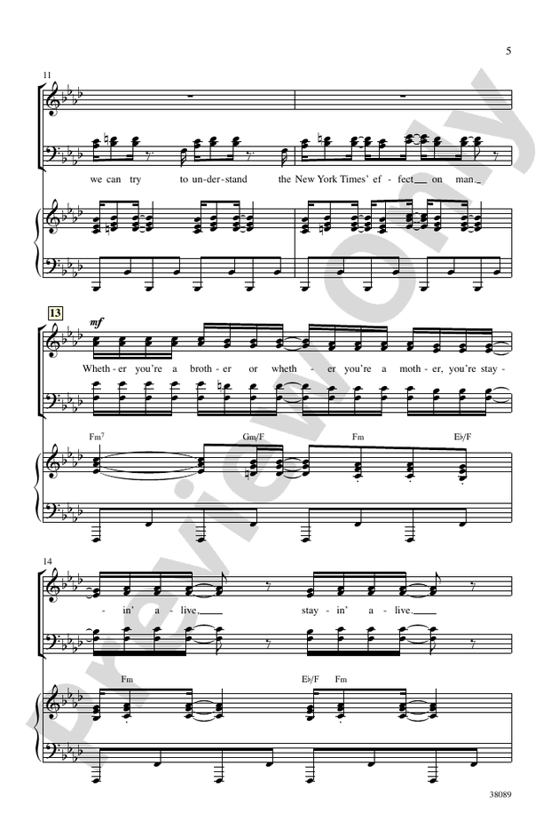 Disco Fever – SATB Choral Octavo (Digital Download)