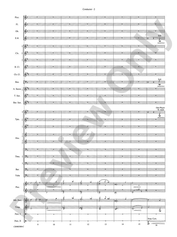 Harry Potter and the Chamber of Secrets, Symphonic Suite from - Concert Band Conductor Score & Parts (Digital Download)