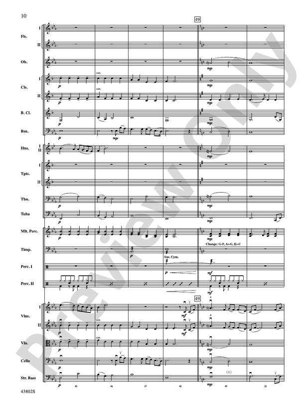 Josh Groban Gold - Full Orchestra Conductor Score & Parts (Digital Download)