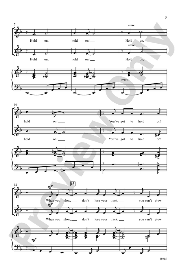 Hold On – 2-Part (Digital Download)