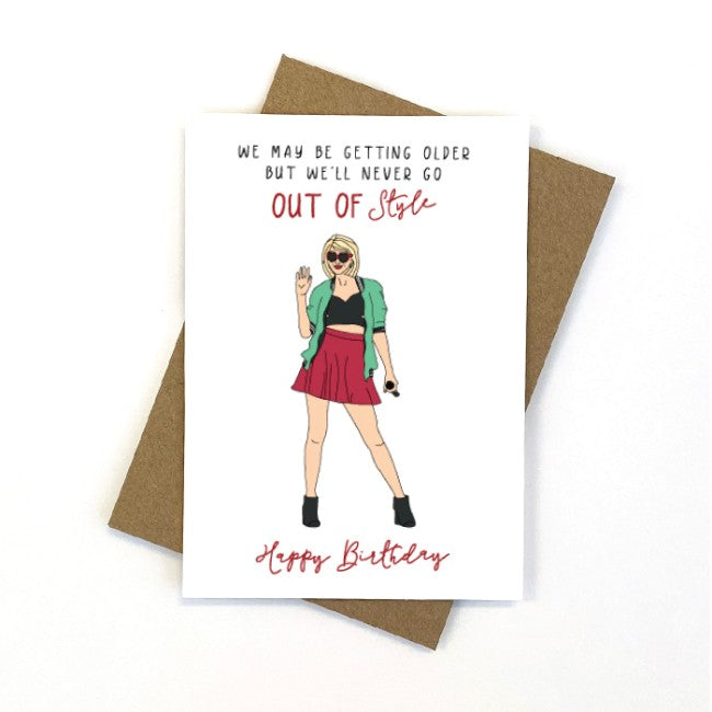 Greeting Card Taylor Swift Happy Birthday