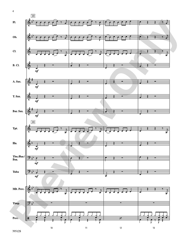 Dumb Love - Concert Band Conductor Score & Parts (Digital Download)